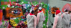Graffitis Teambuilding Francia Barcelona 300x100000